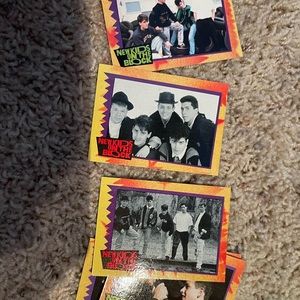 New Kids on the Block Five (5) Cards 1989 $2 EACH!